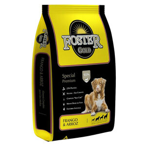 Ração para Cães Foster Gold Frango e Arroz Adultos 1kg