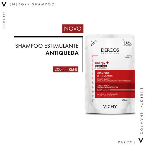 Shampoo Estimulante Dercos Energy+ Vichy Refil_2