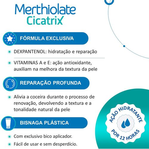 Merthiolate Cicatrix Creme 30ml
