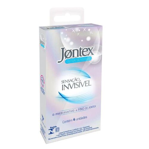 Preservativo Jontex Sensação Invisível 4 UN_1