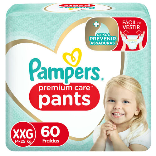 Fralda Pampers Premium Care Pants XXG