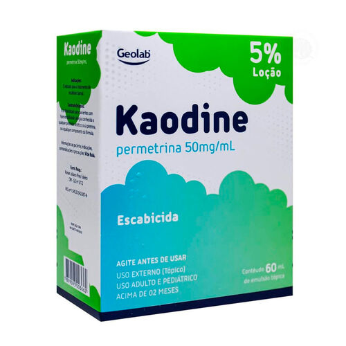 Kaodine 50mg/ml Loção com 60ml Caixa