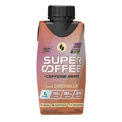 Supercoffe Caffeine Army Sabor Choconila 200ml Pack