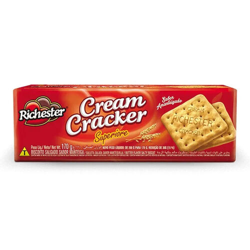 Biscoito Cream Cracker Superiore Amanteigado