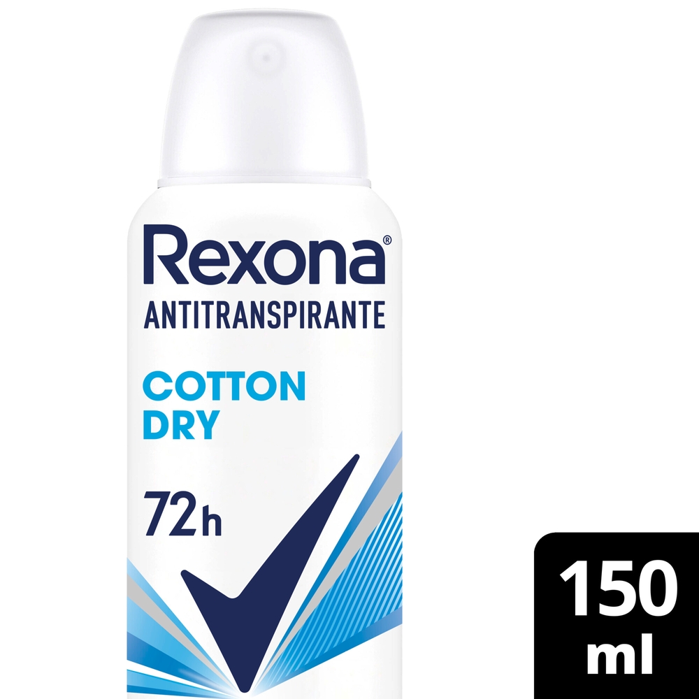 Rexona feminino anti-transpirante spray desodorante algodão seco  200ml-pacote de 6 - AliExpress
